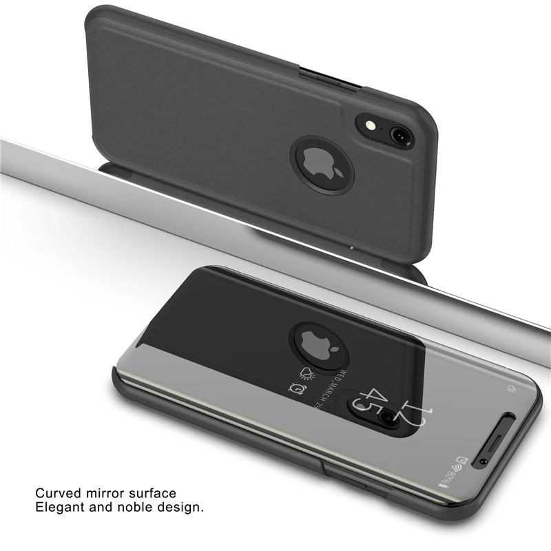 

Умный чехол-книжка для iphone XS Max, XR, XS Max, из искусственной кожи
