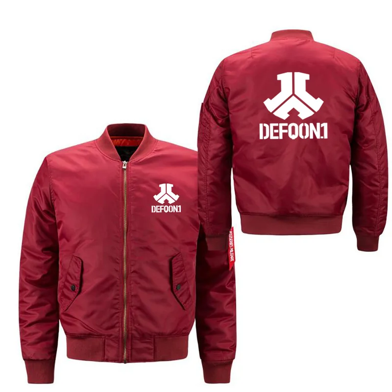 Несколько стилей верхней одежды defqon 1 куртки Ma1 курточка бомбер Мужская jaqueta masculina хип-хоп Мужская Уличная куртка пальто S-6XL - Цвет: Red JK19