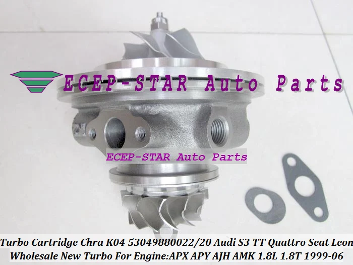 Фото Турбокартридж CHRA K04 53049880022 53049880020 для AUDI S3 TT Qua-tro Seat LEON 1.8T 1999-06 APX APY AJH AMK 1.8L №3