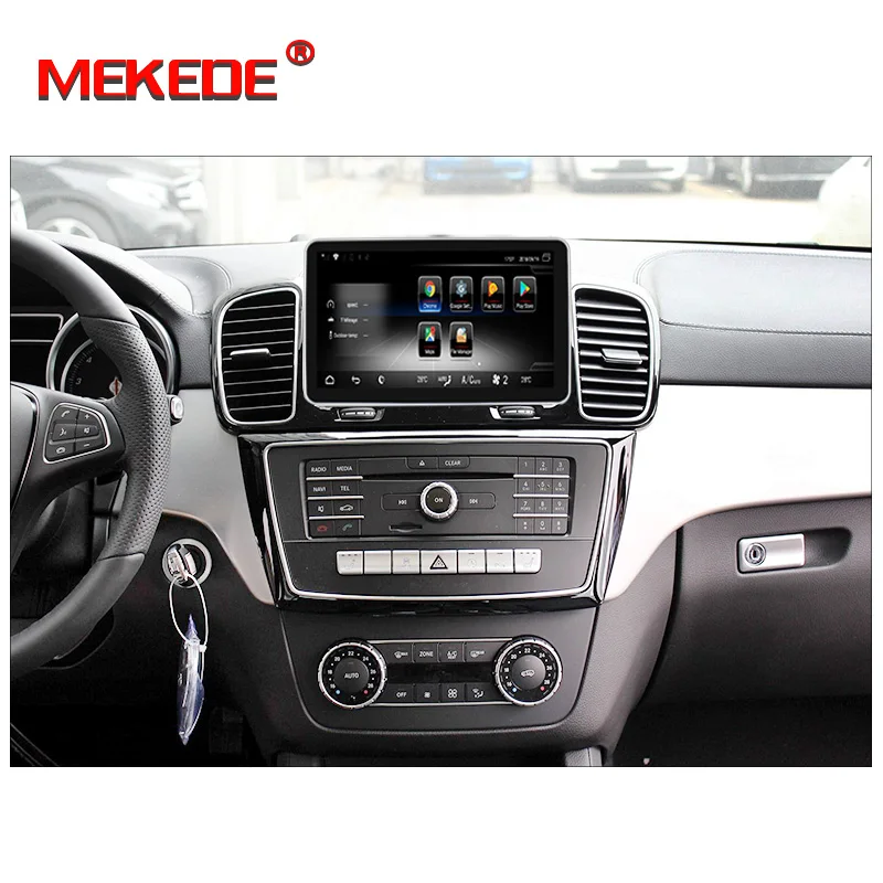 MEKEDE 3g ram 32G rom Android 7,1 4G LTE автомобильный мультимедийный плеер для Mercedes Benz GLE 2012- gps навигация Радио стерео