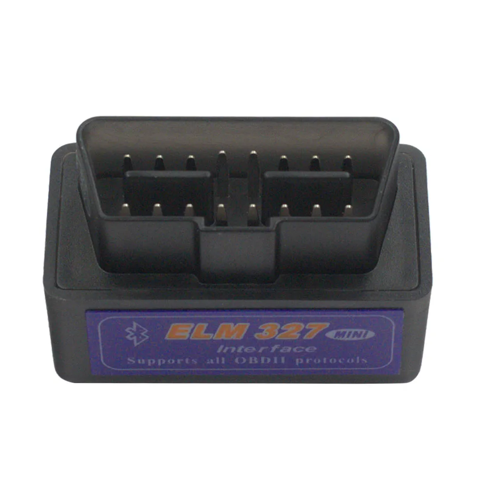 Супер Мини ELM327 Bluetooth V2.1 с вкл/выкл кнопка выключателя питания ELM 327 OBD2 автомобильный диагностический сканер для OBDII протоколов