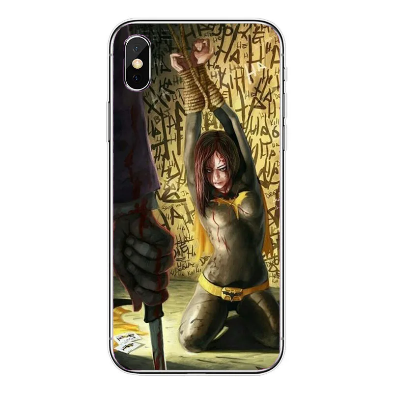 Чудо-Женщина Суперженщина Мягкий Силиконовый ТПУ сотовый Чехол для телефона iPhone