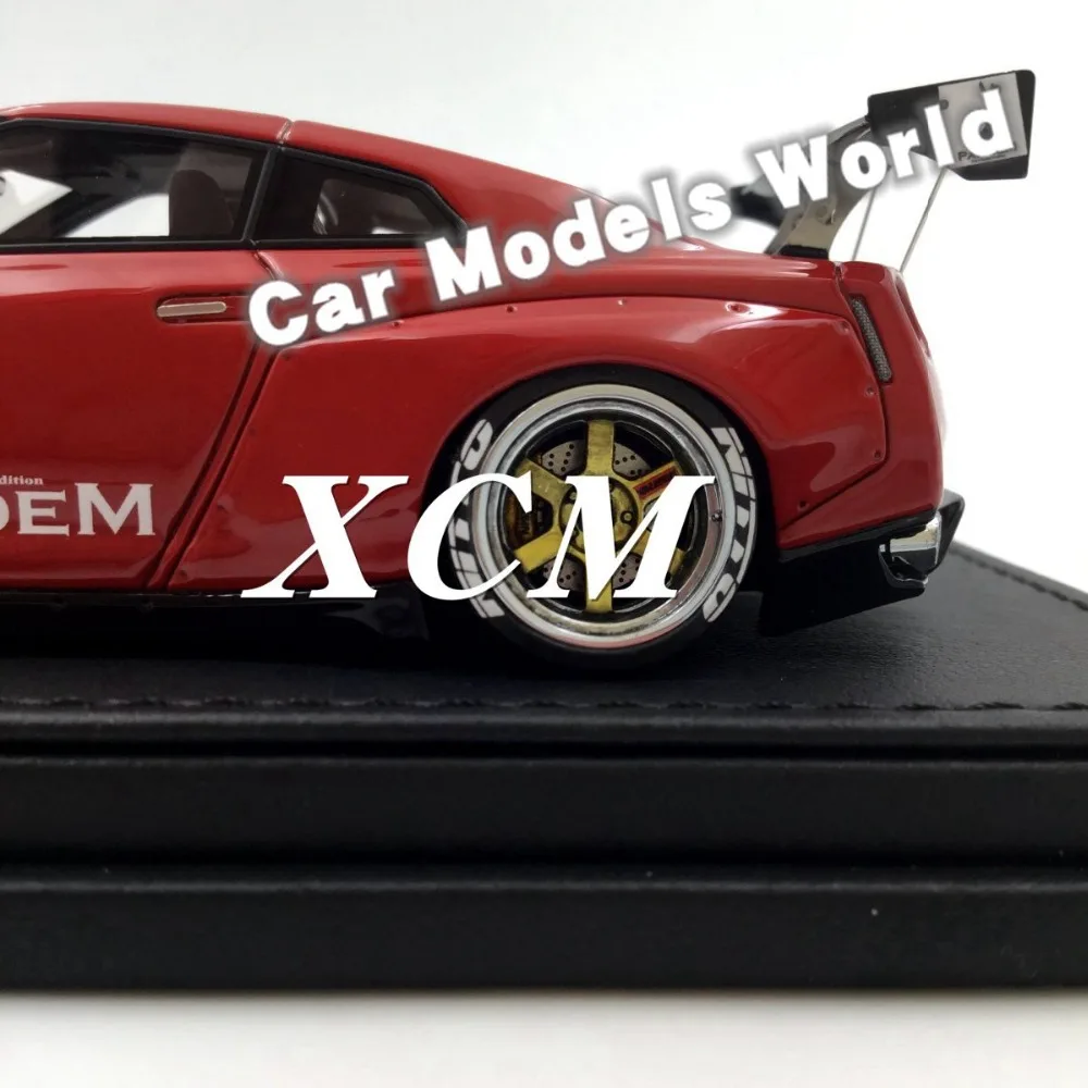 Полимерная модель автомобиля для IG-параметры модели: Рост-Pandem R35 GT-R 1:43 (красный) +