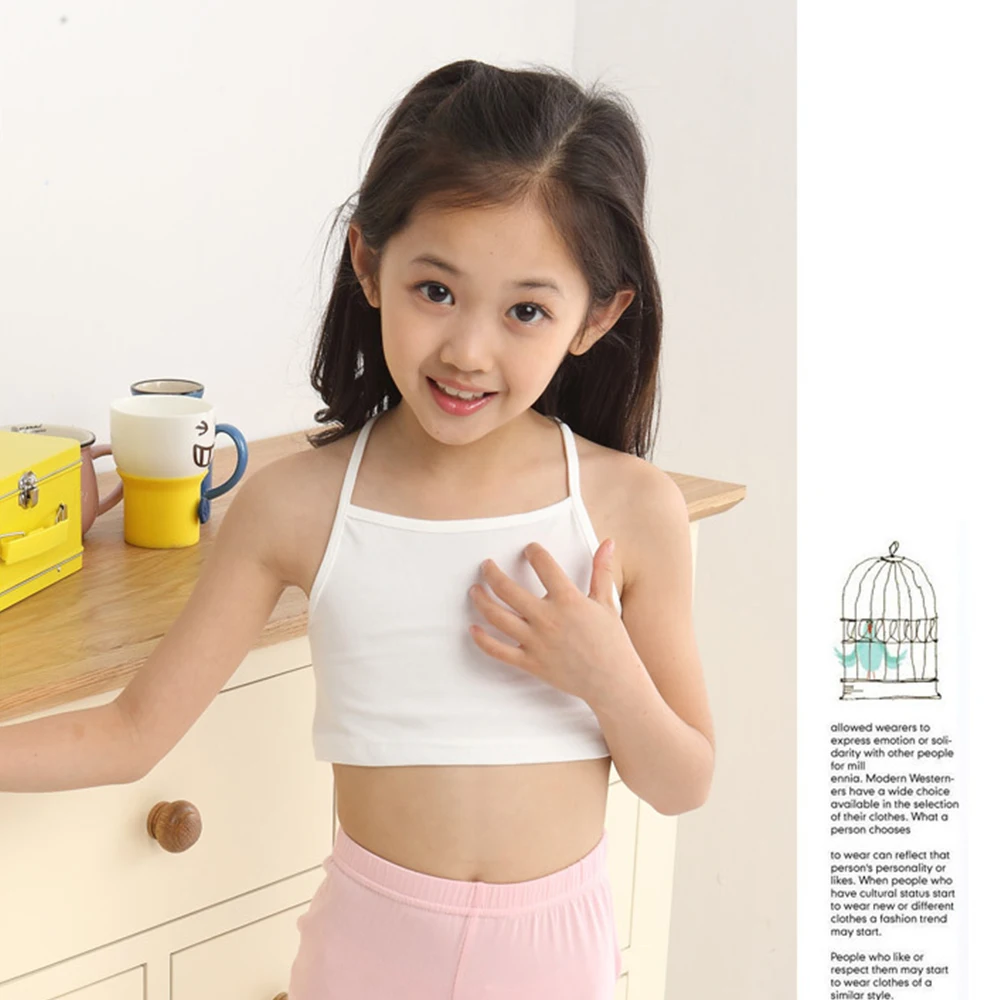 Повседневное молодых Обувь для девочек Спортивные бюстгальтеры камзолы Solid