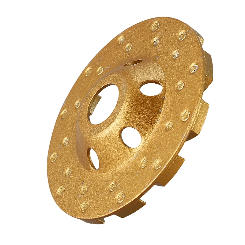 4 inch cement Turbo diamond cupstone grinder for angle grinder 12 segs Heavy Duty
