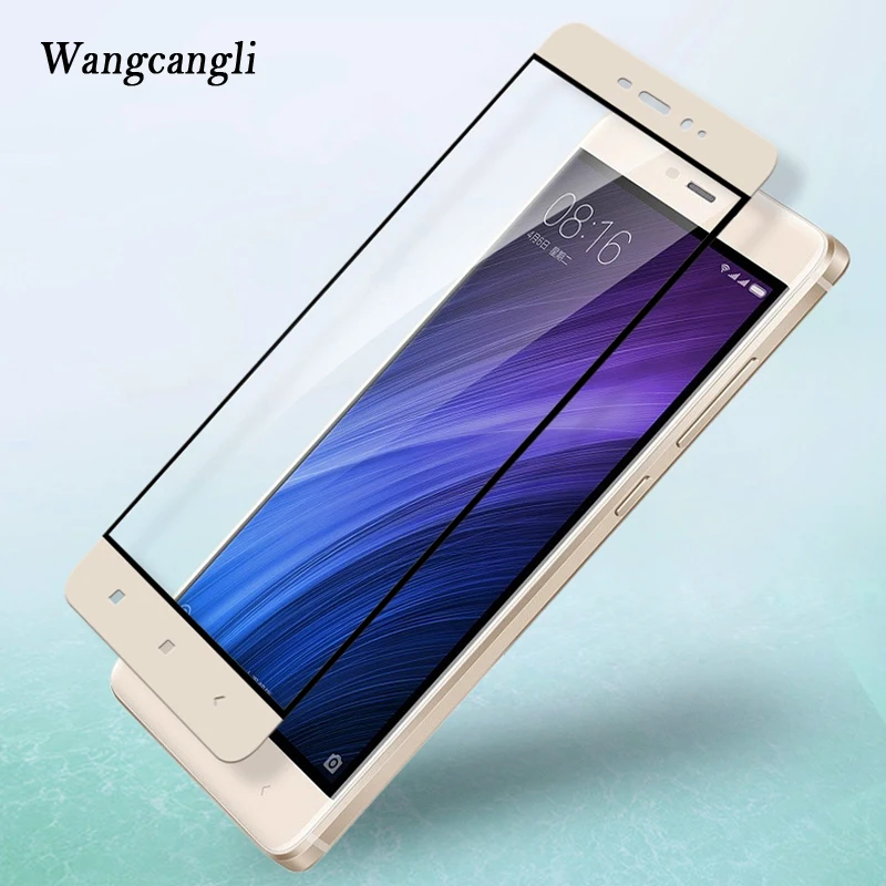 Wangcangli закаленное стекло для Xiaomi Redmi 4X 4A защита экрана Защитное redmi note 4 pro |