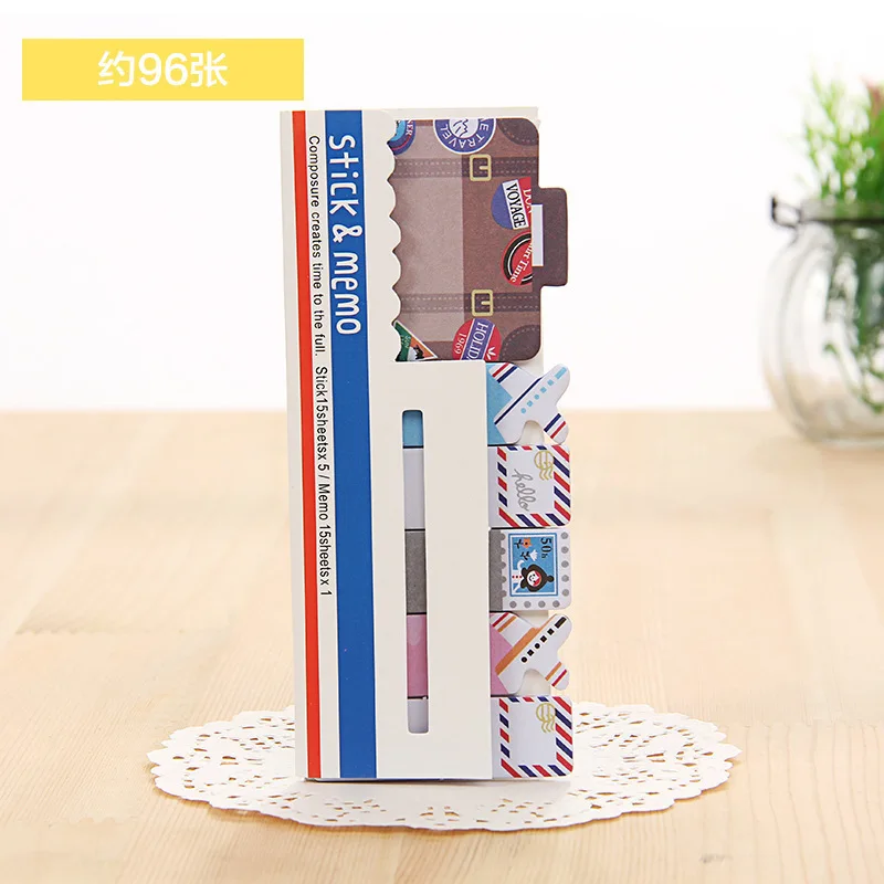 1 шт. новые мини милые животные панда кошка блокнот для заметок записные книжки канцелярские принадлежности Школьные принадлежности бумажные наклейки для заметок - Цвет: N51 A
