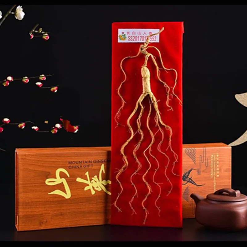 1 box Высококачественный натуральный дикий женьшень, 1 коробка дикий женьшень, повышение физической активности, сильное тело, дикий женьшень - Цвет: 1 box