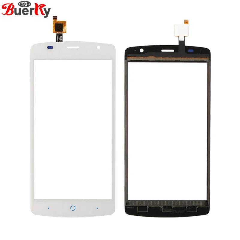 BKparts 10 шт. сенсорный экран для ZTE Blade L5 Plus Сенсорная панель передняя стеклянная