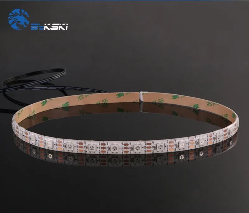 500mm Length Bykski RBW RGB светильник, аура, светильник, полосы, крутой симфония, светодиодный светильник на шасси, светодиодный, 5 В, полосы 50 см, 100 см, чехол светильник ing - Цвет лезвия: 500mm Length