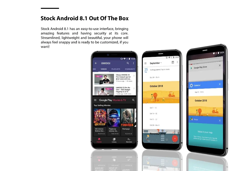 UMIDIGI A32GB 16GB мобильный телефон, глобальная полоса, двойной 4G LTE Android 8.15." incell HD+ дисплей, 12MP, разблокировка лица, смартфон