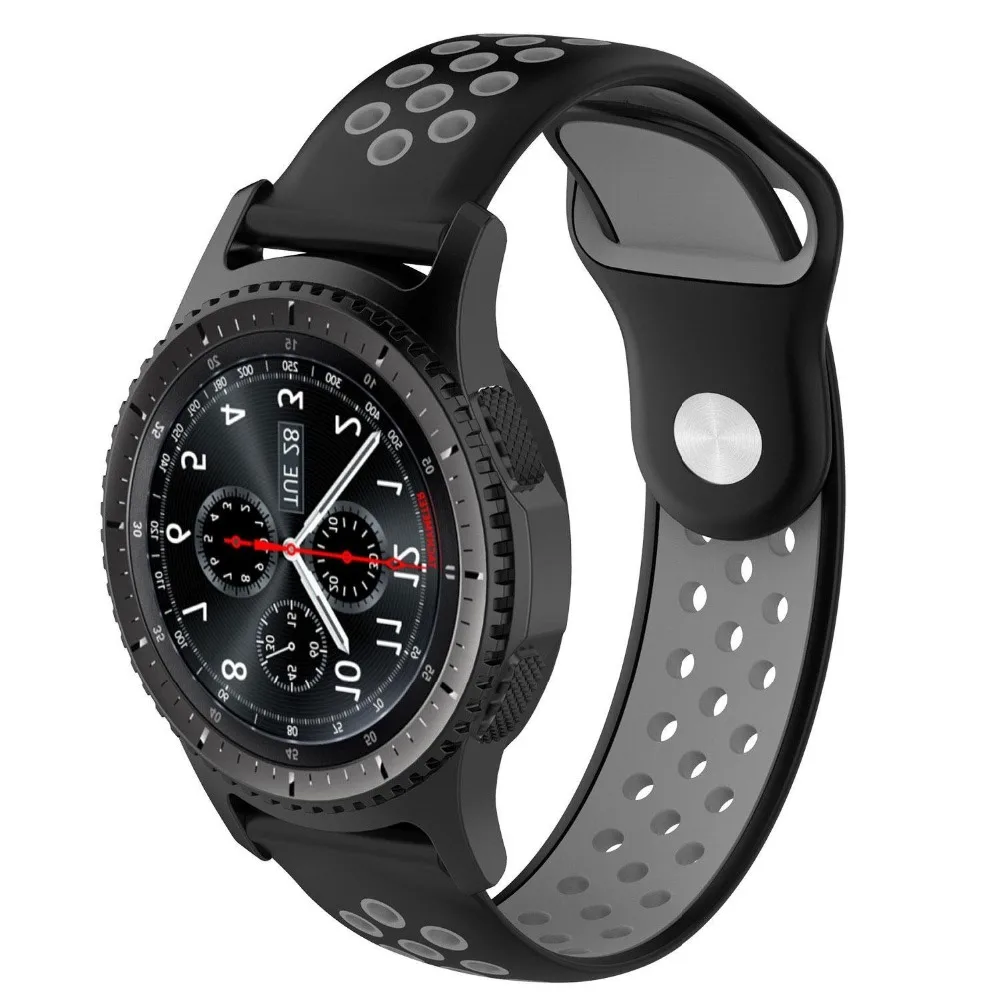 Силиконовые браслеты для samsung Шестерни спортивные S2 классический S3 Frontier сменный