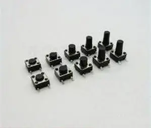 100 шт./лот кнопочный переключатель 6x6x4 3 мм 12 dip ключ для комплекта электроники