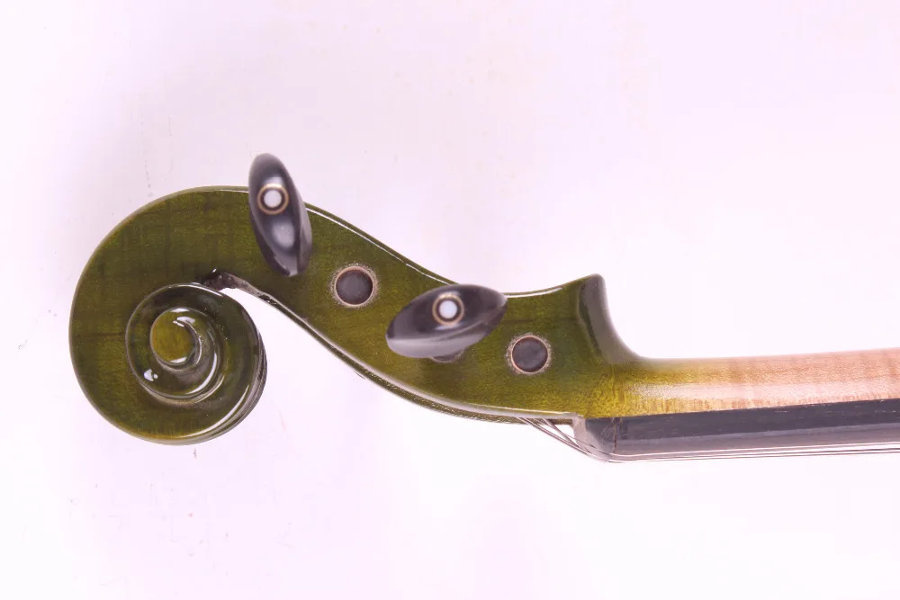 4/4 электрическая скрипка 4 струны темно-зеленого цвета #2 изделие является цветом