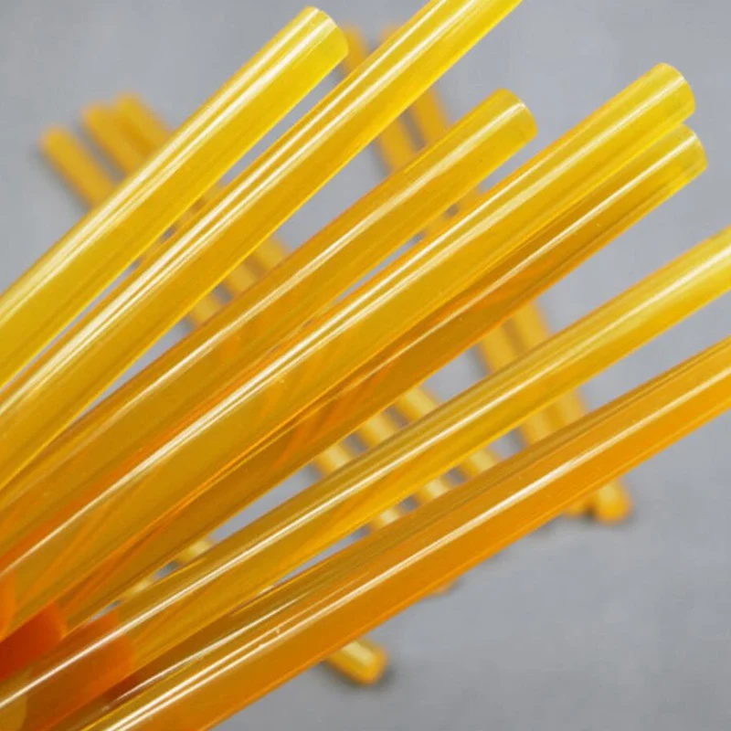 5 шт. желтые клеевые палочки для ремонта вмятин без покраски кузова