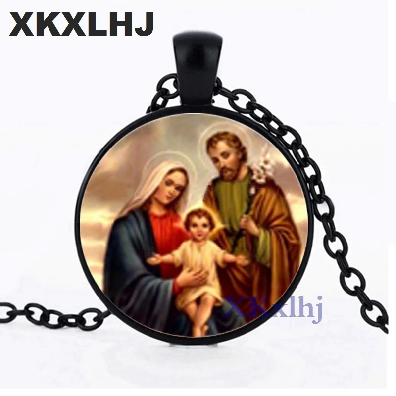 XKXLHJ новый стиль благословенная Дева Мария ожерелье для малышей Иисус