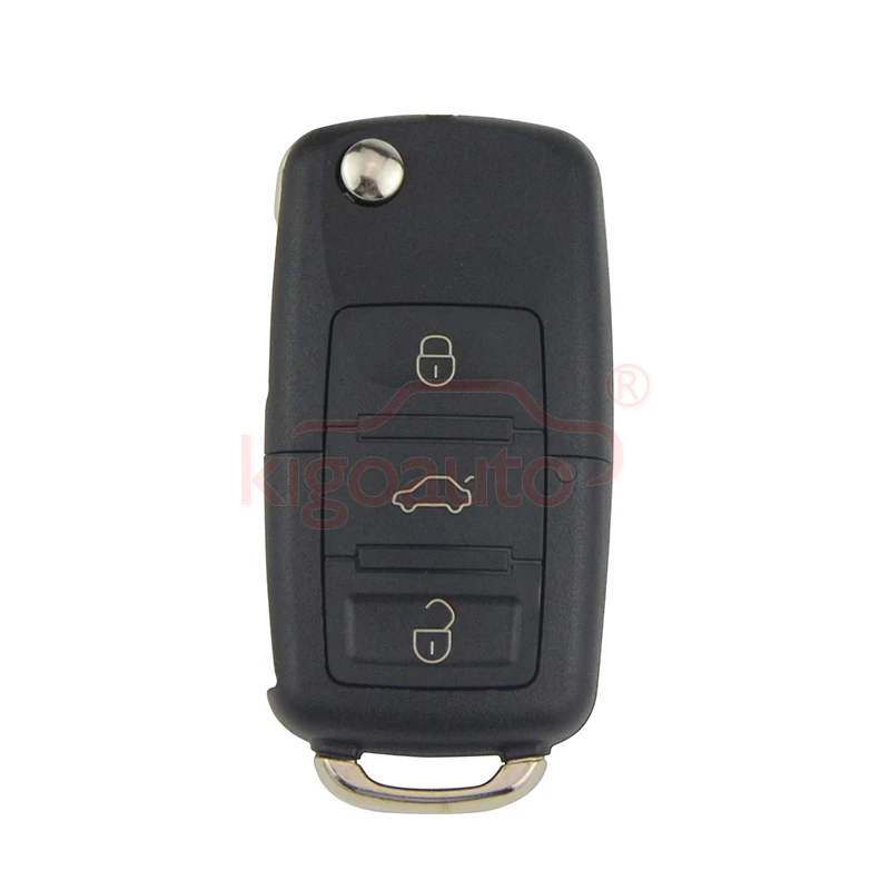 1JO 959 753 N откидной ключ HU66 3 кнопки 434 МГц дистанционный для VW Passat Golf Bora Jetta 2000