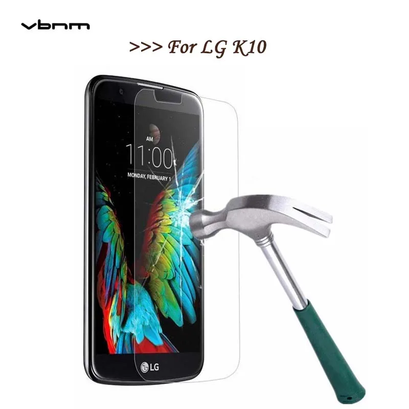 Vbnm для LG K10 0.26 мм 9 H Премиум закаленное Стекло Экран протектор Закаленное Защитная