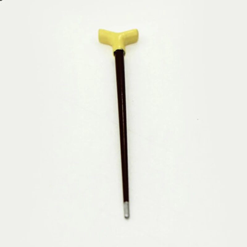

Vintage Simulation Gentleman Walking Stick Crutch Model Toy for Doll House Decoration 1/12 Dollhouse Miniature Accessories