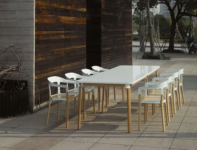 Современный дизайн модный стул из стали и дерева классический современный