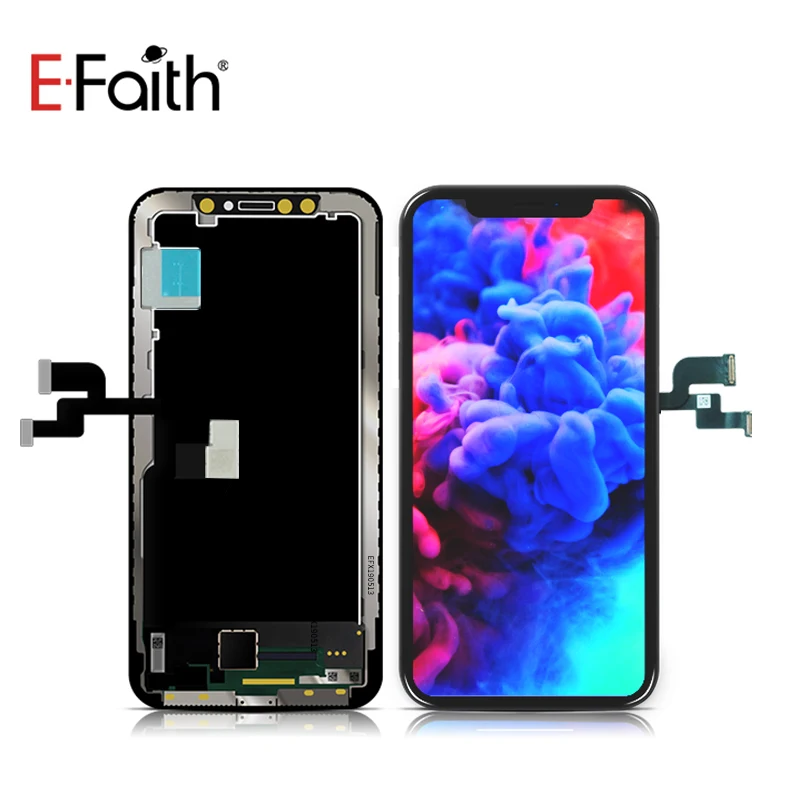 20 шт./лот EFaith высокой яркости AAA +++ для iphone x ЖК-дисплей OLED водонепроницаемый