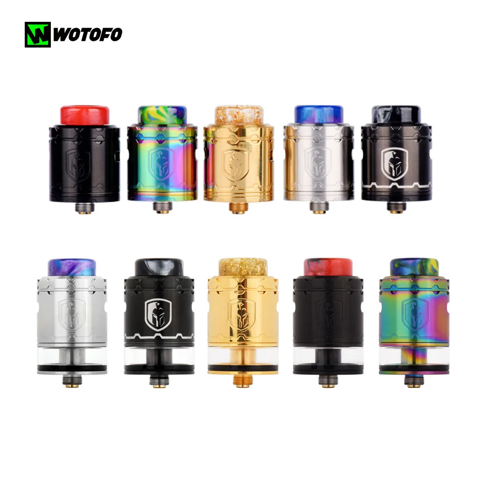 Оригинальный Wotofo Фарис RDTA распылитель для электронной сигареты резервуар