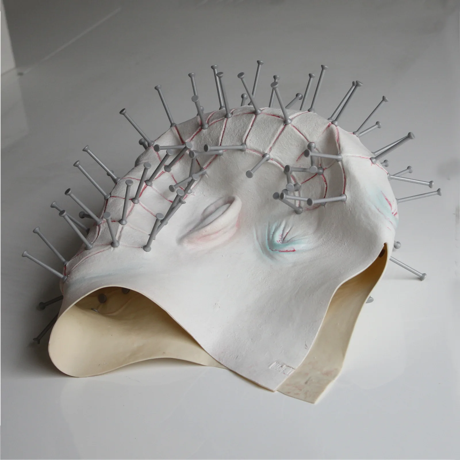 Новинка 2017 маска ужаса призраки эмульсионные фотошаблоны Хэллоуин для взрослых