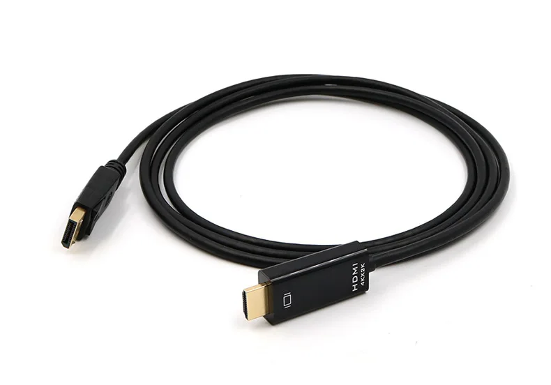 100 шт. 4K * 2K порт дисплея DP к HDMI папа адаптер кабель для ПК ноутбука HD проектор 1 8