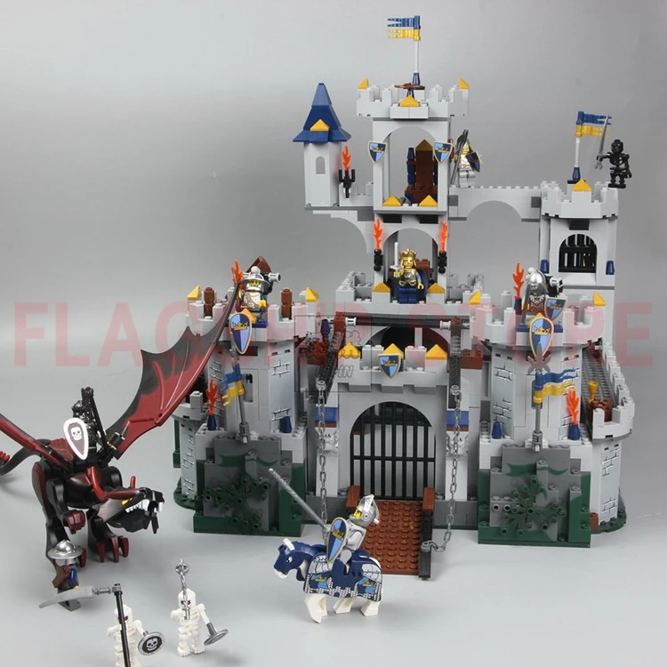 DHL IN Stock LP 16017 1023pcs Castle Kits The King's Siege Building Block Clone 7094 Brick lesoings Toys | Игрушки и хобби
