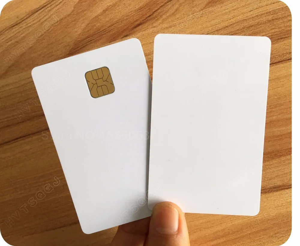 Пустая Контактная смарт карта IC для печати чипов Epson 1000 шт./лот 5528|card card|card chipcard blanks