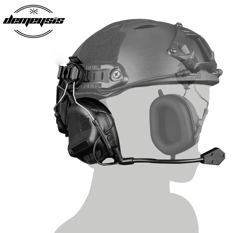 New Tactical Headsets Hunting Training Hearing Protective Headset for Airsoft Shooting Military Wargames Headphone