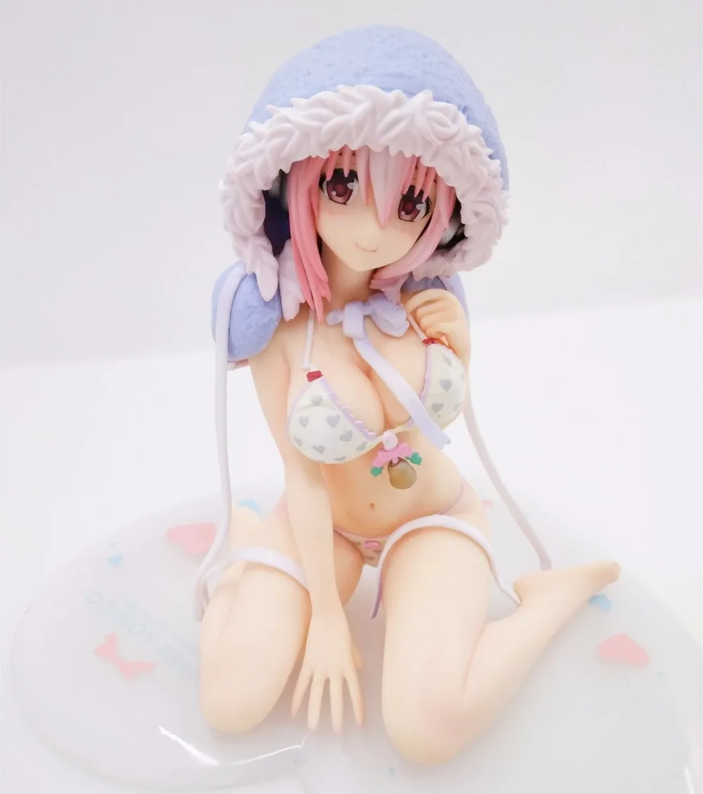 Супер Sonico Рождественский костюм бикини волнистая девочка 13 см ПВХ фигурка