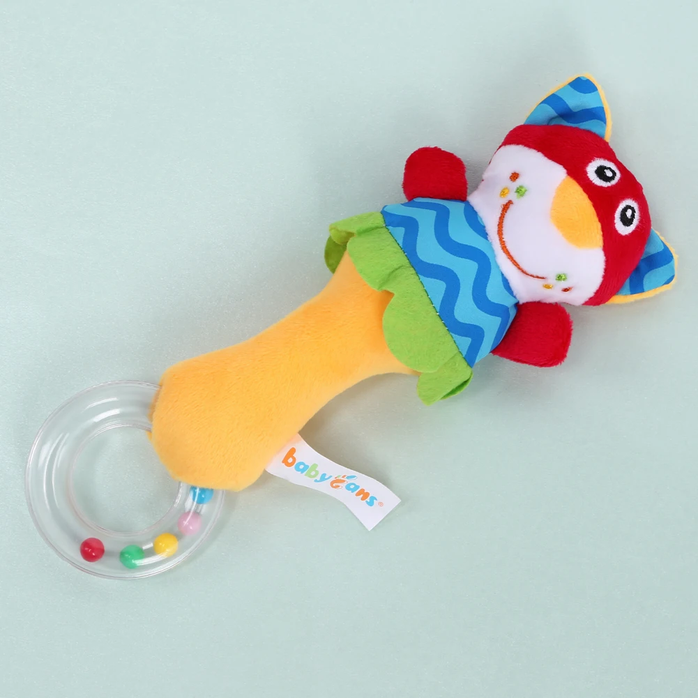 Лидер продаж 2020 детские игрушки Модные животные ручные колокольчики детская