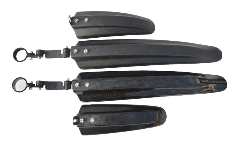 

carbon fiber Bicycle Mudguard Mountain Bike Fenders Set Mud Guards Wings For Front Rear Fender board Cycling Accessories