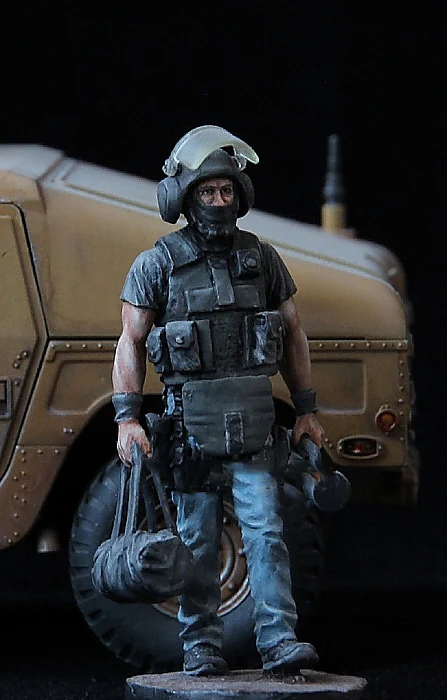 Фигурка из смолы в масштабе 1/35 США SWAT|Наборы для сборки моделей| |