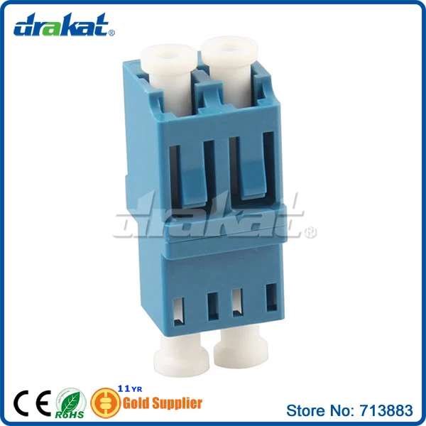 Волоконно-оптический Дуплексный LC PC разъем адаптера |