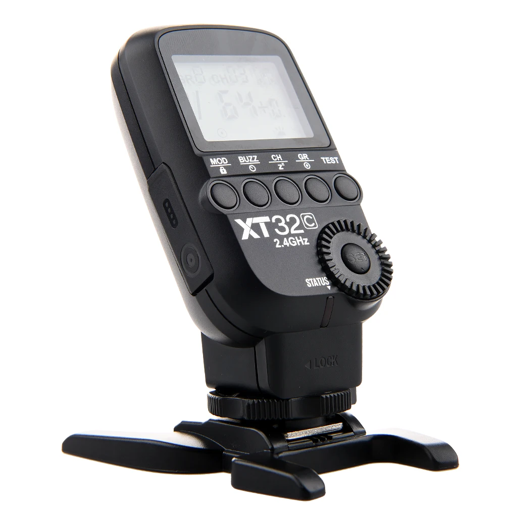 

Godox XT32C 2.4G Wireless 1/8000s High-speed sync Flash Trigger for Godox X System Flash XTR-16 XTR-16S for Canon DSLR