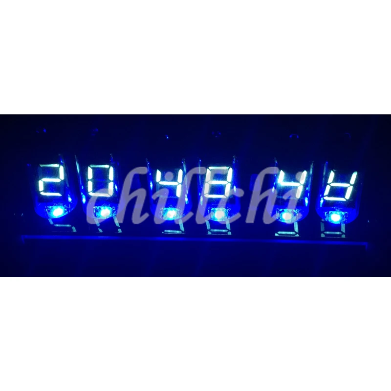 Бесплатная доставка Модернизированная версия IV11 часы с флуоресцентной трубкой