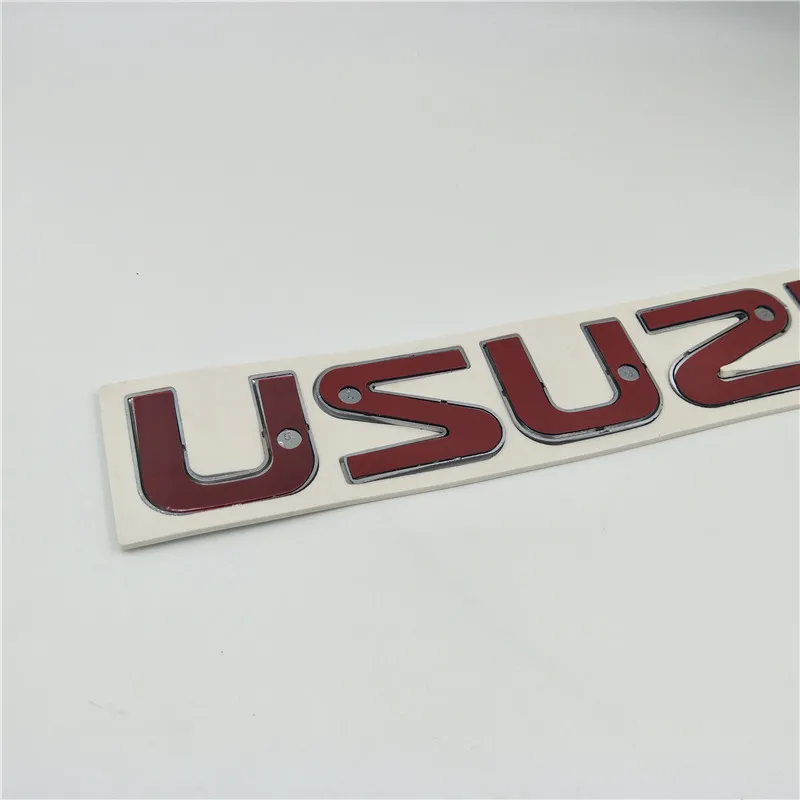 Детали для Isuzu 3D Trucks автомобильный логотип задние буквы значок эмблема