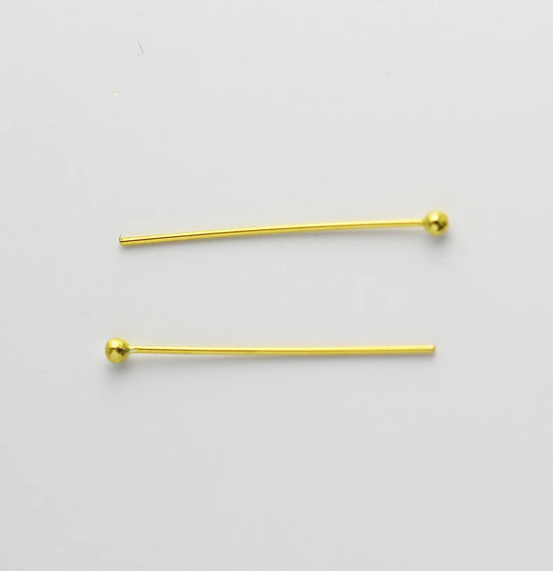 Булавка с шариковой головкой из серебра 925 пробы Beadsnice ID3789