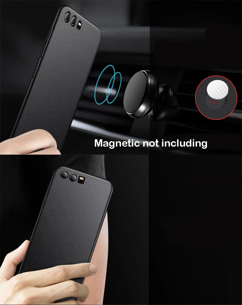 Для huawei P20 чехол матовый, в стиле AI Xuan huawei P20 Pro Lite Nova 3E металлический пластиковый магнитный автомобильный держатель чехол для huawei P10