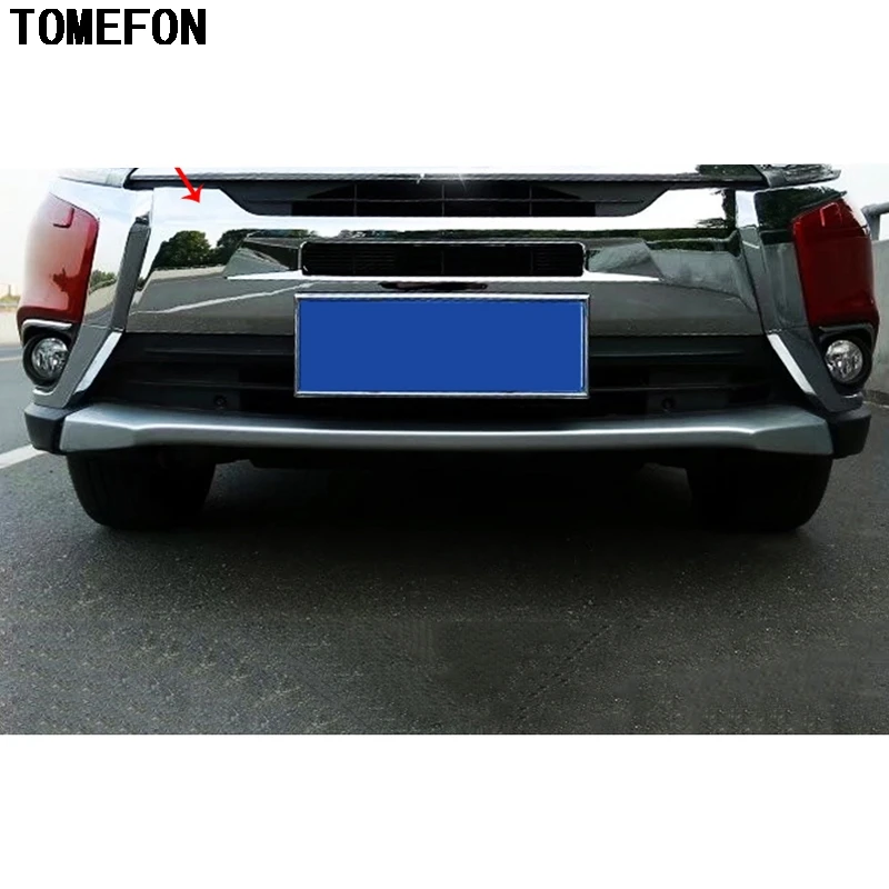 TOMEFON 1 шт. для Mitsubishi Outlander 2016 2017 2018 ABS Хром Передняя головка решетка Нижняя