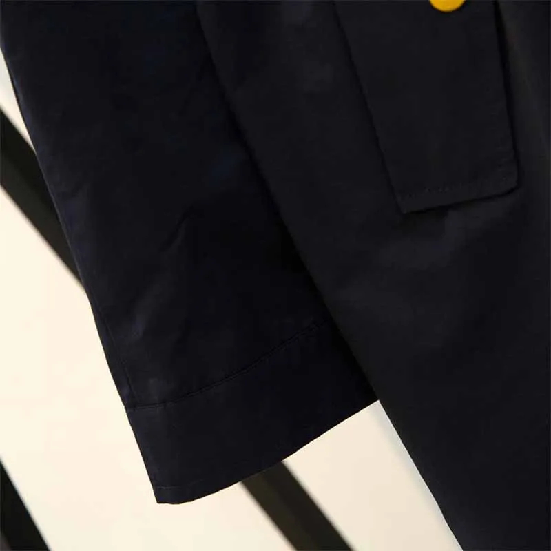 Тренч с капюшоном G327 длинный женский плащ большого размера поясом свободная