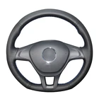 Чехлы из искусственной кожи для руля Volkswagen VW Golf 7 Polo 5 6 Jetta Up Passat T-Roc Touran Caddy Crafter