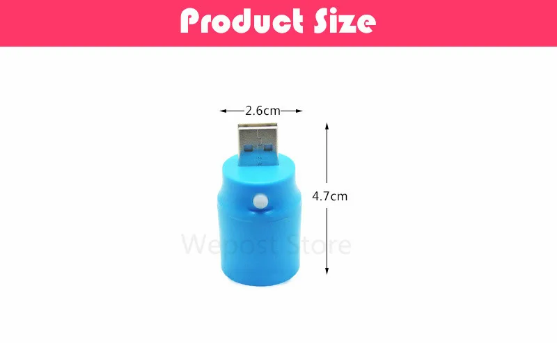 Ультра яркий портативный фонарик мини USB пластиковая лампа карманный