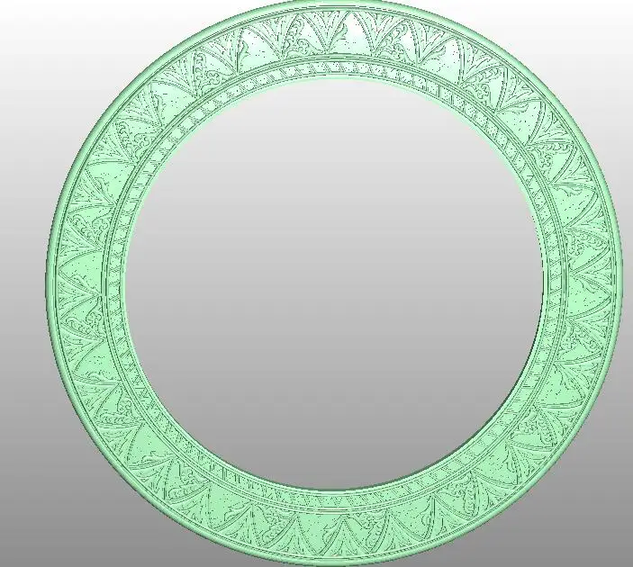 Рамка 3D модель в формате STL ЧПУ резьба гравировальный маршрутизатор рельефный