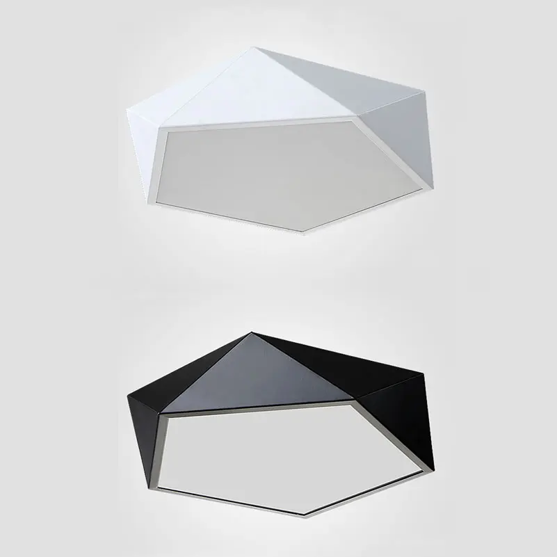 Креативный геометрический светодиодный потолочный светильник потолочные лампы