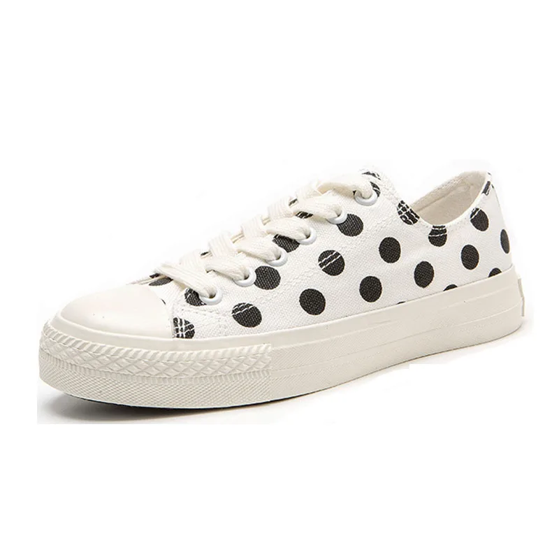 Женская парусиновая обувь на плоской подошве повседневная Вулканизированная