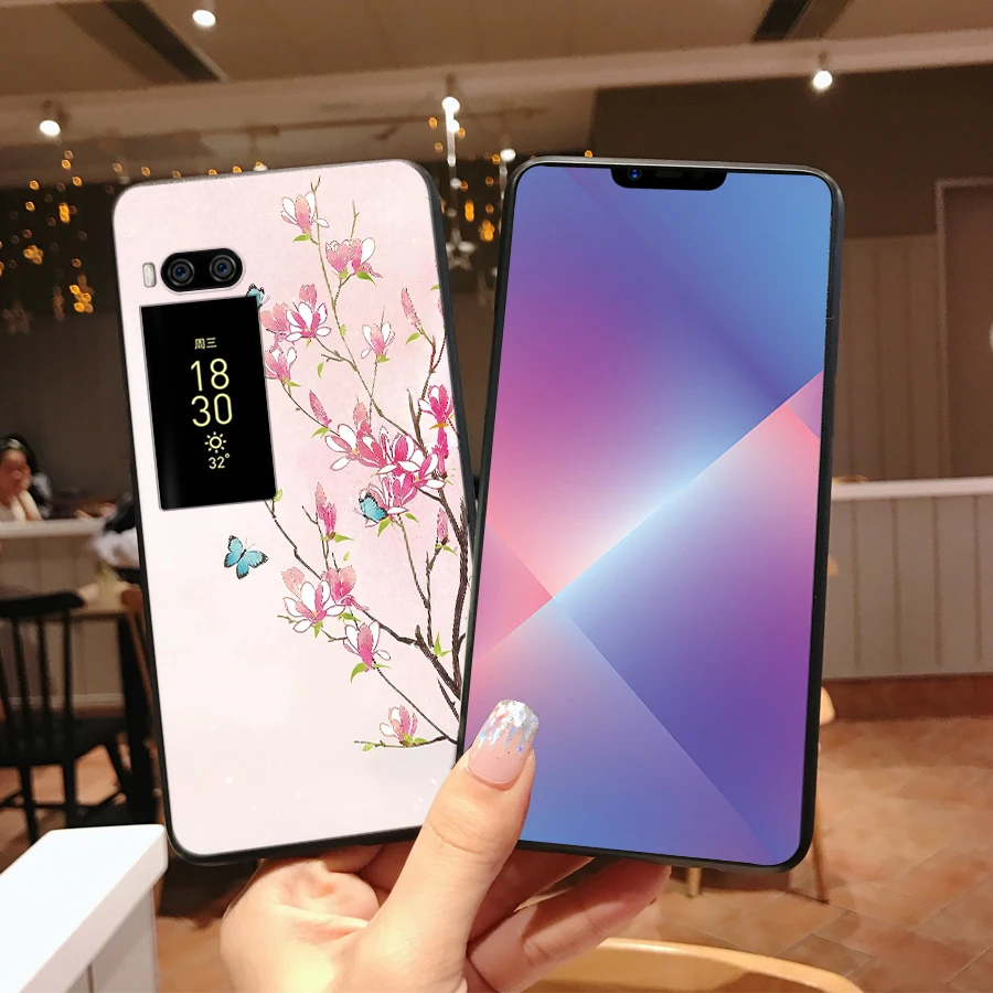 Чехол для телефона meizu 7Pro силиконовый чехол мягкие чехлы 5 2 дюймов fundas Coque