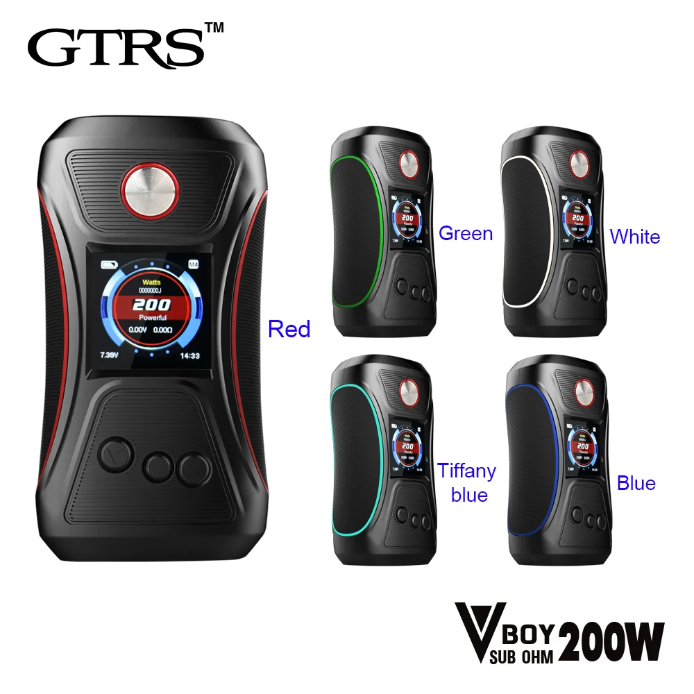 Vboy 200W коробка мод SX500 Чип высокопроизводительный чипсет 18650 V мальчик 200